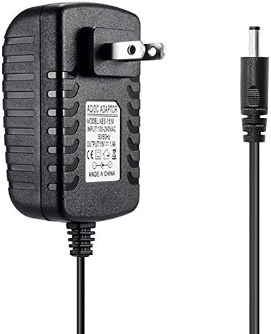 Lavett Power Adapter for Amazon Echo and Fire TV Streaming Media Player, Ac Dc Power Converter Charger Cord with Wall Barrel Plug for 2nd Generation Amazon Fire TV