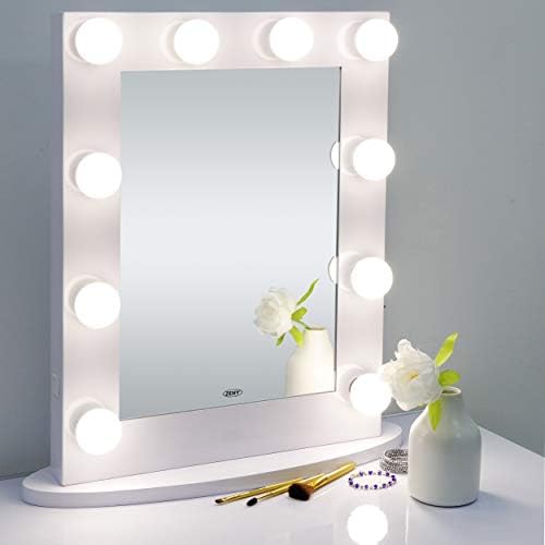 ZENY Hollywood Makeup Vanity Mirror with Light, Wall Mounted Lighting