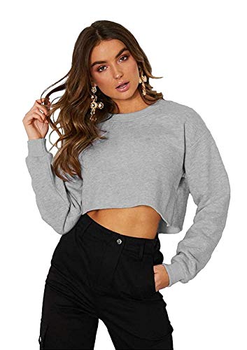 cropped gym jumper