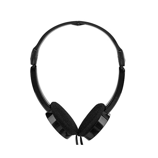 Vbestlife-Foldable-Wired-Over-Ear-HeadphonesStereo-Children-Music-Headphone-with-MicrophoneSupporting-for-Skype-CallsFor-TV-Cell-phone-Laptop-PCBlack Vbestlife Foldable Wired Over-Ear Headphones,Stereo Children Music Headphone with Microphone,Supporting for Skype Calls…