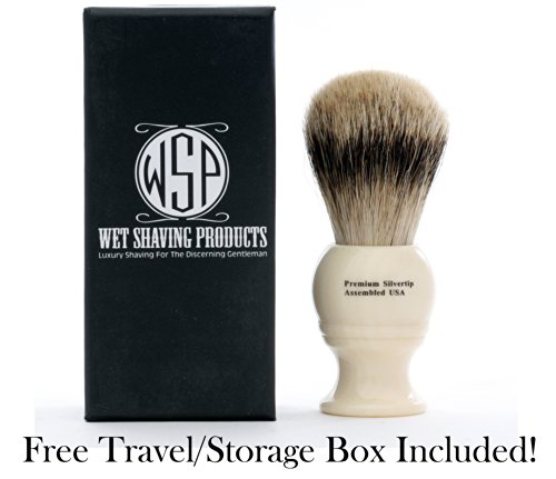 High Density Premium Silvertip Badger Shaving Brush WSP"Monarch"