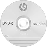 HP DVD-R 16x 4.7GB 50 Pack Blank Discs for Data Video Pictures view 3