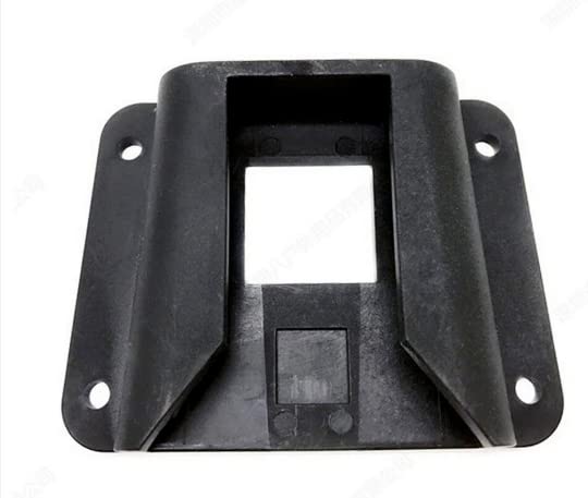 London Craftwork Bag Adapter for BROMPTON (Convert your bag into a Brompton bag) 100 x 80 mm BLACK