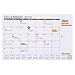 Blisstime Desk Calendar 2019-2020, 16.8 X 11.8 Inches, runs from October 2019 To December 2020, Monthly Wall Calendar/Desk Pad Planner for Office, School or Home