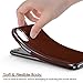 LOHASIC for iPhone XR Case, Premium Leather Slim Luxury PU Soft Non-Slip Grip Hybrid Rugged Bumper Anti-Scratch Shockproof Protective Cover Men Phone Cases for iPhone XR 6.1 inch (2018) - Brown