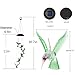 LED Solar Hummingbird Wind Chime Light,Outdoor Waterproof Multi-Color Solar Powered Mobile Wind Spinner String Light for Home Party Night Garden Decoration
