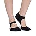 Flyen Women's Yoga Grip Socks for Barre Pilates Ballet Dance Low Cut Socks Non Slip Skid Cotton Ankle Sport Toe Shoes One Size 5-10