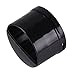 Whirlpool Water Filter Cap for Refrigerators Fits Most Whirlpool and Kenmore Side by Side Refrigerators 4396841,469020，W10121145 (Black) (Size 1)