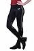 TuffRider Women's Ventilated Schooling Tights, Black/Charcoal, X-Small