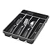 madesmart Value Mini Silverware Tray - Granite | VALUE COLLECTION | 5-Compartments | Kitchen Cutlery and Flatware Organizer |Easy to Clean | BPA-Free