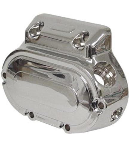 Amazon.com: Chrome Finned 5-Speed Transmission Cover for Harley