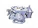 Boat Motor Carbs Carburetor Assy 6G1-14301 6G1-14301-01 6N0-14301 for Yamaha 6hp 8hp 2-Stroke Outboard Motors / 1383-9692M for Mercury Mariner Mercruiser Quicksilver 6HP 8HP 2-Stroke