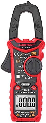 1989candy 600A LCD Backlight Clamp Multimeter AC/DC Voltage/Current Tester (HT206B)