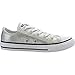 Converse Chuck Taylor All Star Junior Silver Synthetic 1 M US Little Kid