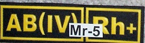 Russian Military Patches * Type blood * mr-5