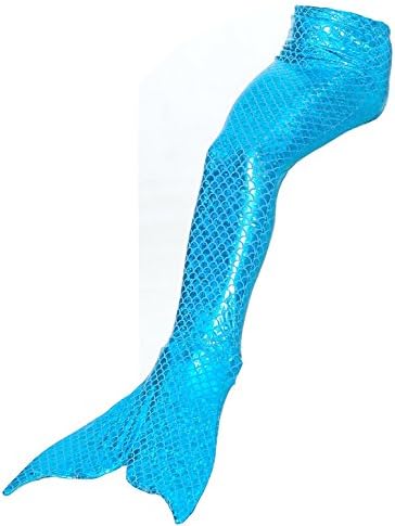 Vamelia New Mermaid Tail Swimmable Costume Swimsuit For Girls Swimming Kid and Adult Sizes, Blue S
