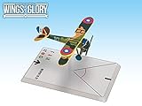 Wings of Glory Airplane Pack - Nieuport Ni.28 (Rickenbacker) - Figure by Ares Games