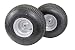 (Set of 2) 20x8.00-8 Tires & Wheels 4 Ply for Lawn & Garden Mower Turf Tires