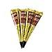 India Painting Tattoo Paste Cone,4 Tube Red Paste Cone Indian Body Art Painting Drawing with free Stencil
