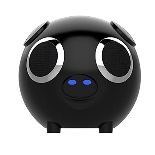 GOVOW-Tech Small Fans Electric for Women & Children Cool Meng Energy Pig Smart Bluetooth Audio Charging Treasure DIY Night Light