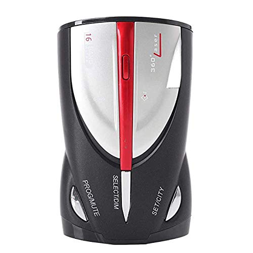 Mirea 12V 16 Band Cobra XRS 9880 Laser Anti Radar Car Detector 360 Degree Led Display Police Speedometer Voice Alert/Alarm Laser