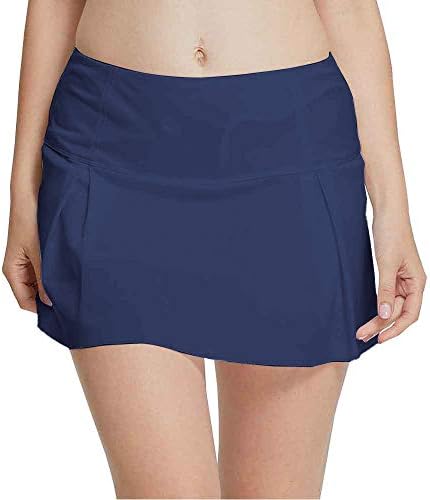 Women's Running Skort Lightweight Tennis Golf Workout Skirt with Inner Shorts
