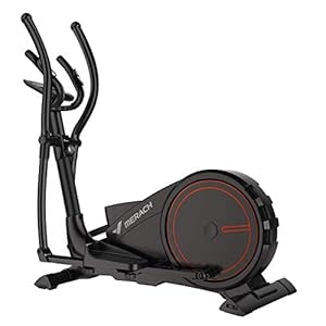 3-in-1 Elliptical Cross Trainer Exercise Bike – Fitness Cardio Weight-Loss Workout Machine + Heart Rate Pulse Sensors treadmill spinning bike and stepper motion function