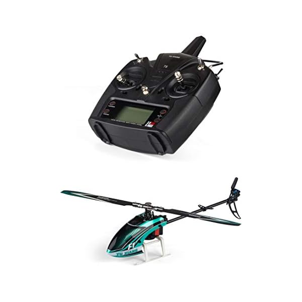 GRTVF RC F1 Six-Kanal Flybarless Multi-Protocol Dual Brushless 3D Fernbedienung Hubschrauber RC Flugzeug Erwachsene Kind… – Bild 7
