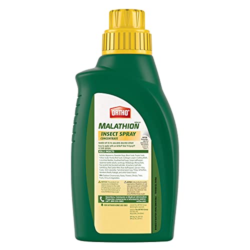 Ortho MAX Malathion Insect Spray Concentrate Kill Aphids, Mosquitoes