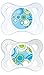 MAM Trends Latex Orthodontic Pacifier, Boy, 0-6 Months
