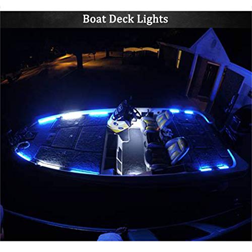Botepon Marine Led Boat Lights, Stern Lights, Deck Light, Pontoon Lights, Bass Boat Light IP67