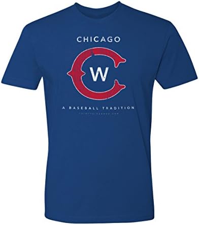 Chicago C Baseball T Shirt Mens Vintage Distressed - Soft Style