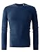 REGNA X Basic men's Crew Neck Cotton Long Sleeve T-Shirt