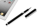 KAVAJ Stylus + Pen for Touchscreens, iPad und Tablet-PCs, black