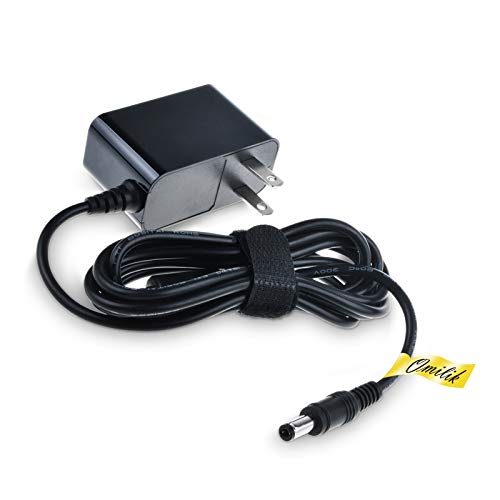 Omilik 9V 6ft AC to DC Adapter Replacement Charger Fit Leapfrog LeapPad 2 and LeapPad 1 Tablets, Leapstergs Explorer, Leapster Explorer and Leapster2, Leapster L-Max, Leapster-TV