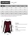 Lotusmile Women's tunic tops long sleeve, Vintage Tee Women's Solid Color Unique Split Cross oblique hem Loose Fit tops and blouses for women Carbon Gray XX-Large