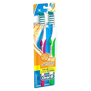 Image of Oral-b Complete Deep Clean Medium Bristles Toothbrush, 2 Count