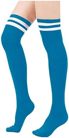 J.Ann Women's 1-Pair/Pack Over Knee High Socks, Size 9-11, Many Colors