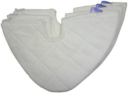 3 Pack Microfiber Steam Mop Triangle Pads for Shark S3501, S3601, S3801CO, S3901 with Triangle Mop Head. Designed &amp; Engineered by Best Vacuum Filter
