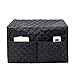 CYFC40 Convection Toaster Oven Dustproof Cover, Large Size Cotton Quilted Kitchen Appliance Protector Storage Bag With 2 Accessory Pockets, Machine Washable