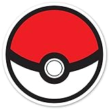 Pokemon Go Decal - [CUSTOMI] Pokeball Decal Sticker for Car Truck Macbook Laptop Air Pro Vinyl