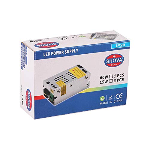 Shova Power Supply, 1 Amp, 12 Volts Pack of 3