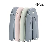 WofuL 4pcs Folding Coat Hanger,Portable Travel Clothes Hanger,Outdoor Windproof Skirt Hangers