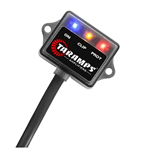 Taramp's M1 LED Monitor Operational Status LED, On, Clip and Protection, Safety Car Audio Amplifier System for Taramps Products, Easy to Install, Clip Lights, Small