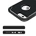 Badalink iPhone 6 6s Case 2 in 1 Soft TPU and Hard PC Shock Absorption Drop Protection Anti-Slip Protective Case Cover for iPhone 6 6s(4.7 inch) Black