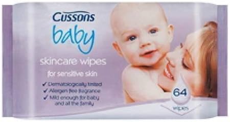 cussons sensitive wipes