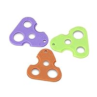 Essential Oils Opener - Olilia 3 Packs Essential Oil Key Tool For Easily Remove Roller Balls and Caps On Most Bottles (Mixed Colors)