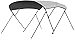 Leader Accessories Light Grey 3 Bow 6'L x 46