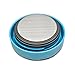 LunchBots Wide Thermal 16 oz. All Stainless Steel Bowl - Insulated Food Container Stays Hot 6 Hours or Cold for 12 Hours - Leak Proof Soup Jar for Portable Convenience - Aqua