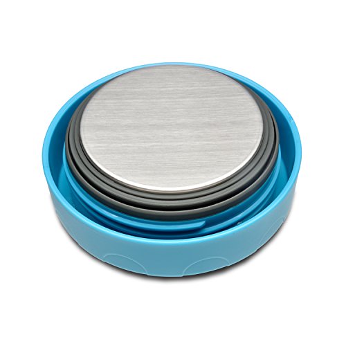 LunchBots 16oz Thermal Stainless Steel Wide Mouth Thermos - Insulated Container with Lid Keeps Food Hot or Cold for Hours - Leak-Proof Portable Thermal Food Jar is Ideal for Soup - 16 ounce - Aqua